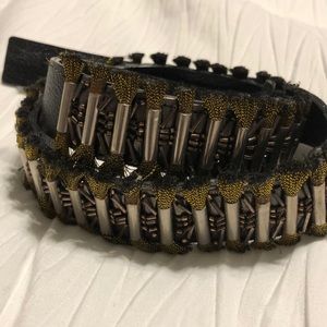 Hoss 100% goat leather belt